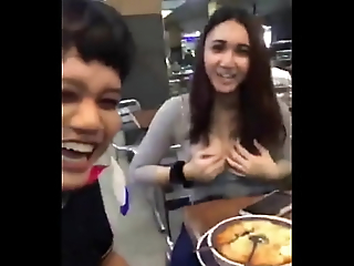 Boobs Prank